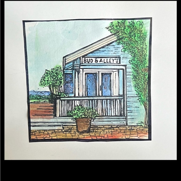 COPY - COPY - Scenes from 30a watercolor prints 8.5x11in signed and numbered - Picture 4 of 7